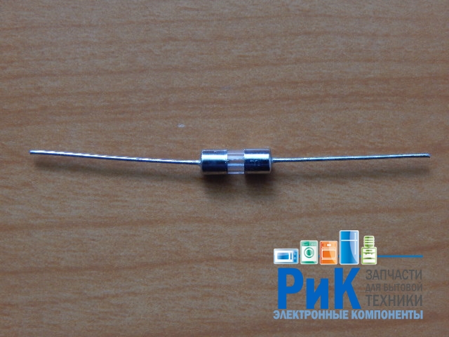 Предохранитель с выводами  0.5A  (3x10mm)