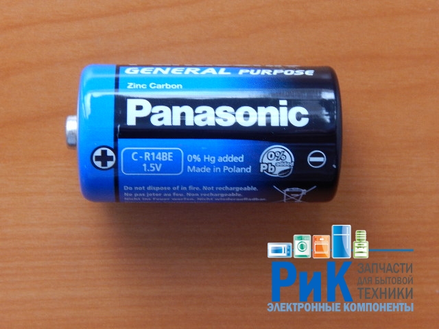 Батарейка Panasonic C-R14BE 1.5v