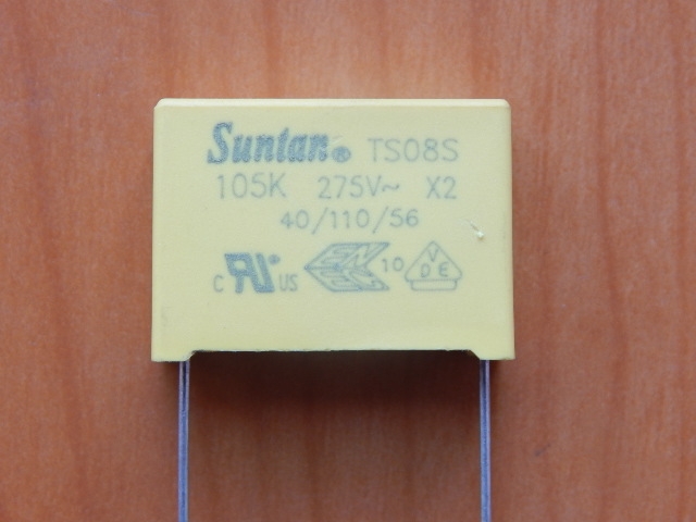 CAP 1.0mkF 275V 10% (105) (MKP-X2)