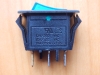 Переключатель KCD3-B2D-101N11CEB OFF-ON зеленый 250V 10A (с подсветкой), фото 3