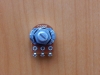 Резистор переменный 3-pin C100K d=16mm L=15mm моно с рифлением  RV16AF-10B6-15K-C100K
