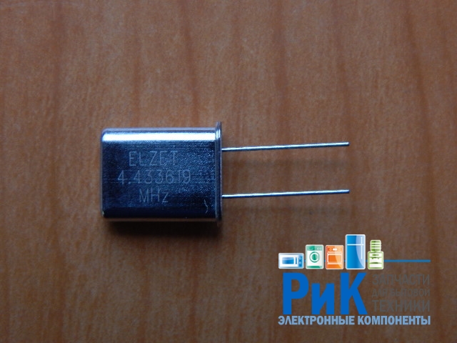 Кварцевый резонатор  4.433619MHz  HC-49/U
