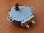 Двигатель вращения поддона SSM-16H (MDPJ030AF) (21V, 3W, 2.5/3rpm, H=13mm)