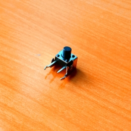 Кнопка 2-pin  6x6x5mm L=3.5mm угловая  (№50)