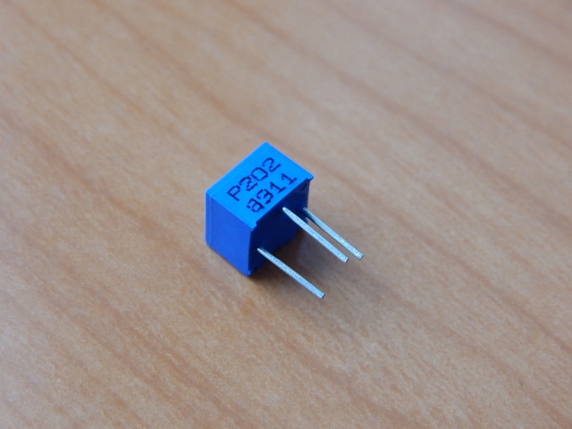 Резистор подстроечный 2.0kOm 1W однооборотный (3362P-1-202)