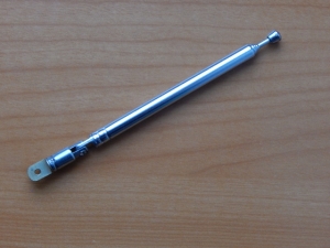 Антенна телескопическая 85x265mm 5 колен (№18)