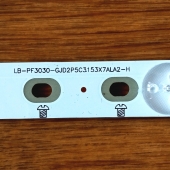 Подсветка LED TV Philips  3 планки по 614mm 7линз (3V)  LBM320P0701-FC-2 32"