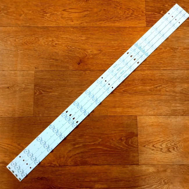 Подсветка LED TV Telefunken, Mystery, Supra 4 планки по 855mm 15линз (3V) LED42D15-01(C) 42"