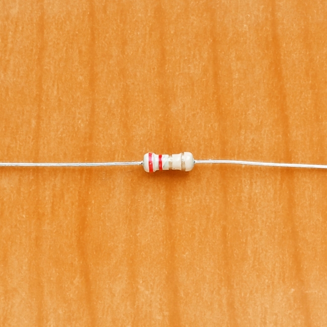 Резистор  0.25w         2.2om (2R2) 5%