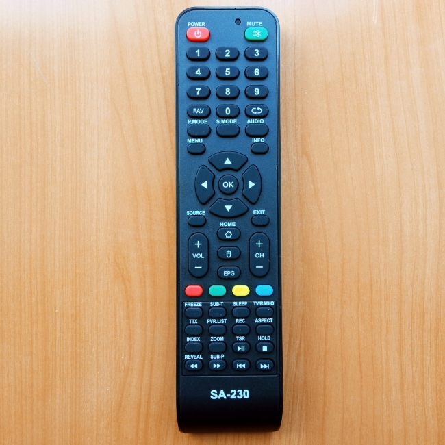 Пульт Telefunken, Harper, Olto, Skyline SA-230 HOME (TV)